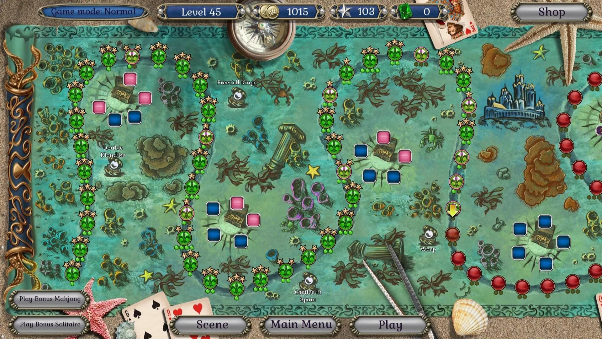 Jewel Match Atlantis Solitaire - Collector's Edition görsel 10