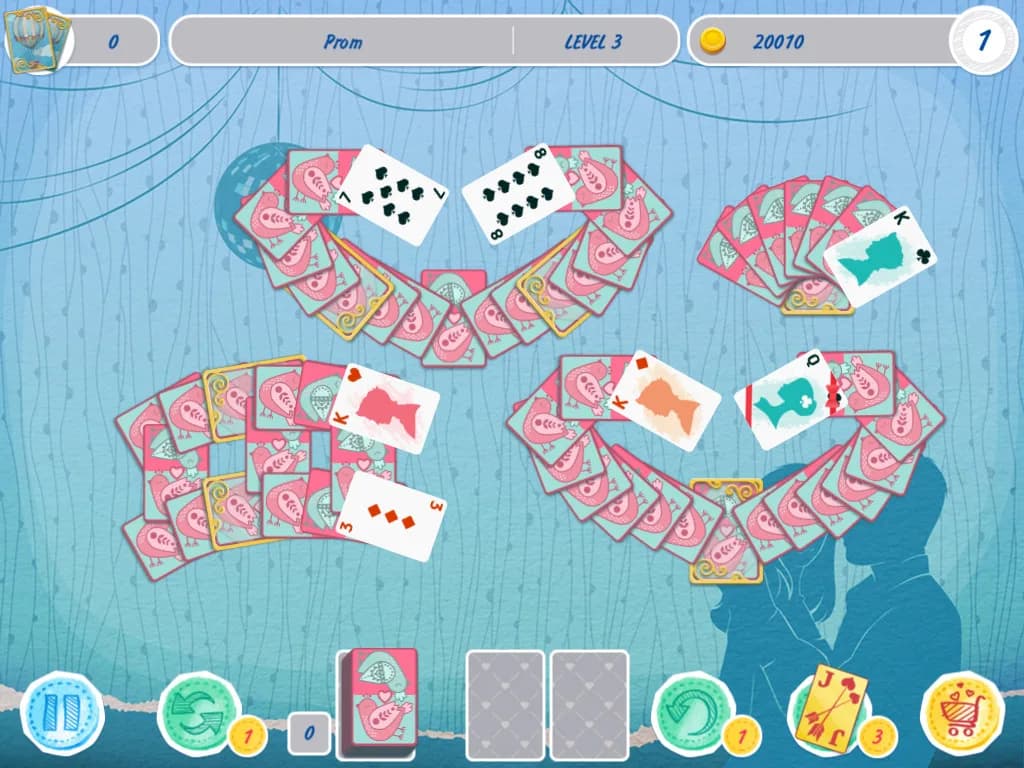 Solitaire Match 2 Cards. Valentine's Day görsel 6