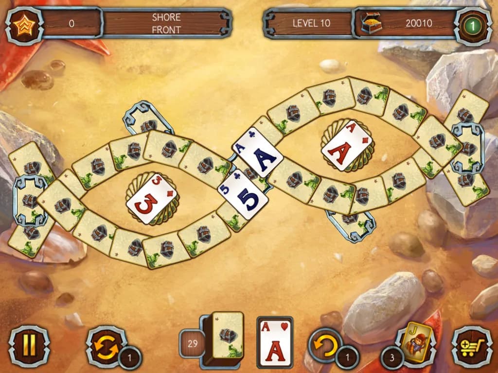 Solitaire Legend of the Pirates görsel 2