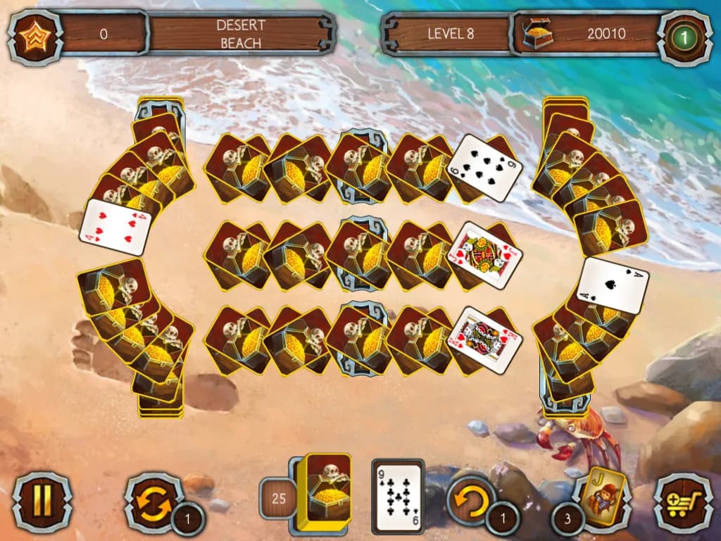 Solitaire Legend of the Pirates görsel 3
