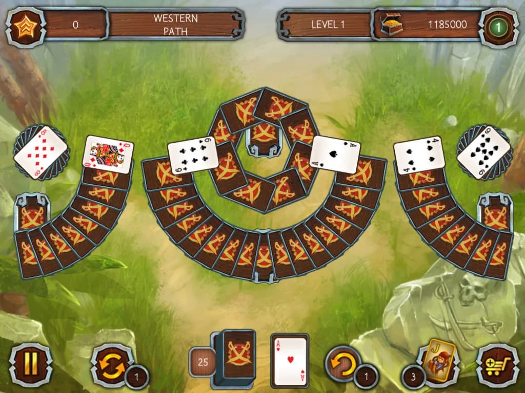 Solitaire Legend of the Pirates görsel 6