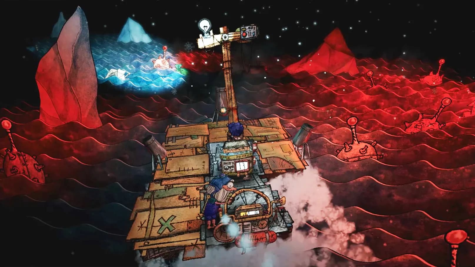 Trash Sailors: Co-Op Trash Raft Simulator görsel 7