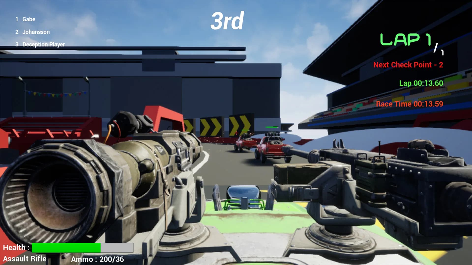 Deep Race: Battle görsel 2