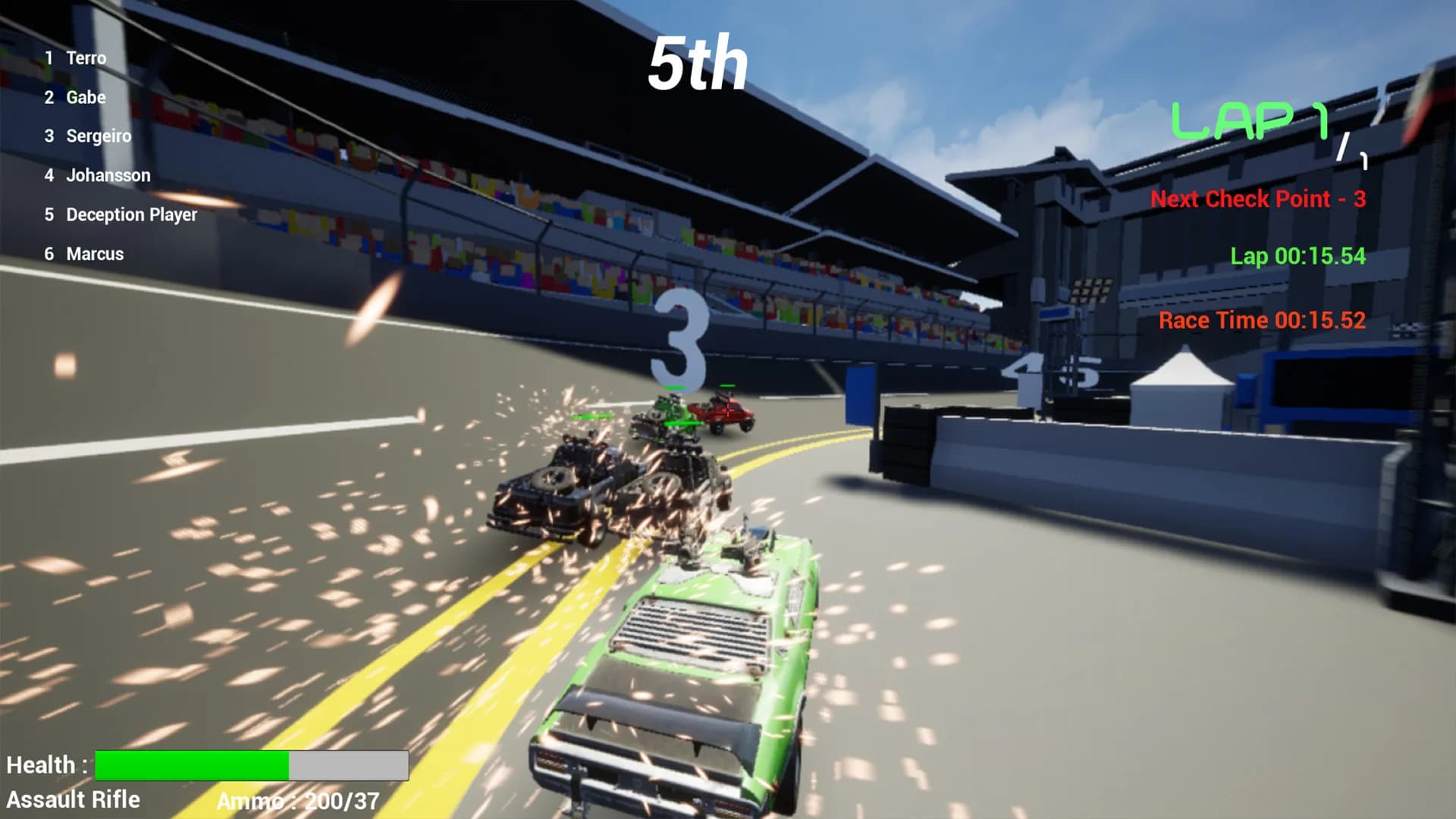 Deep Race: Battle görsel 5