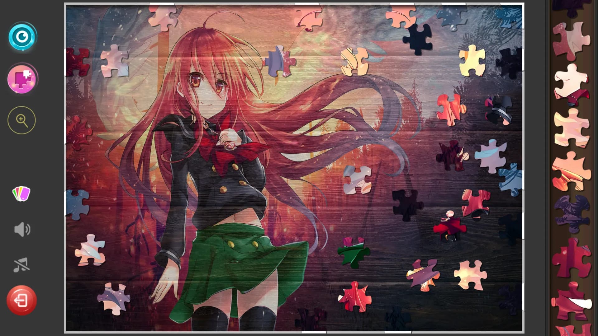 Anime Girls Jigsaw Puzzles görsel 2