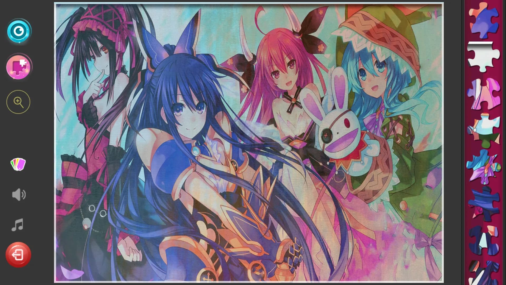Anime Girls Jigsaw Puzzles görsel 13