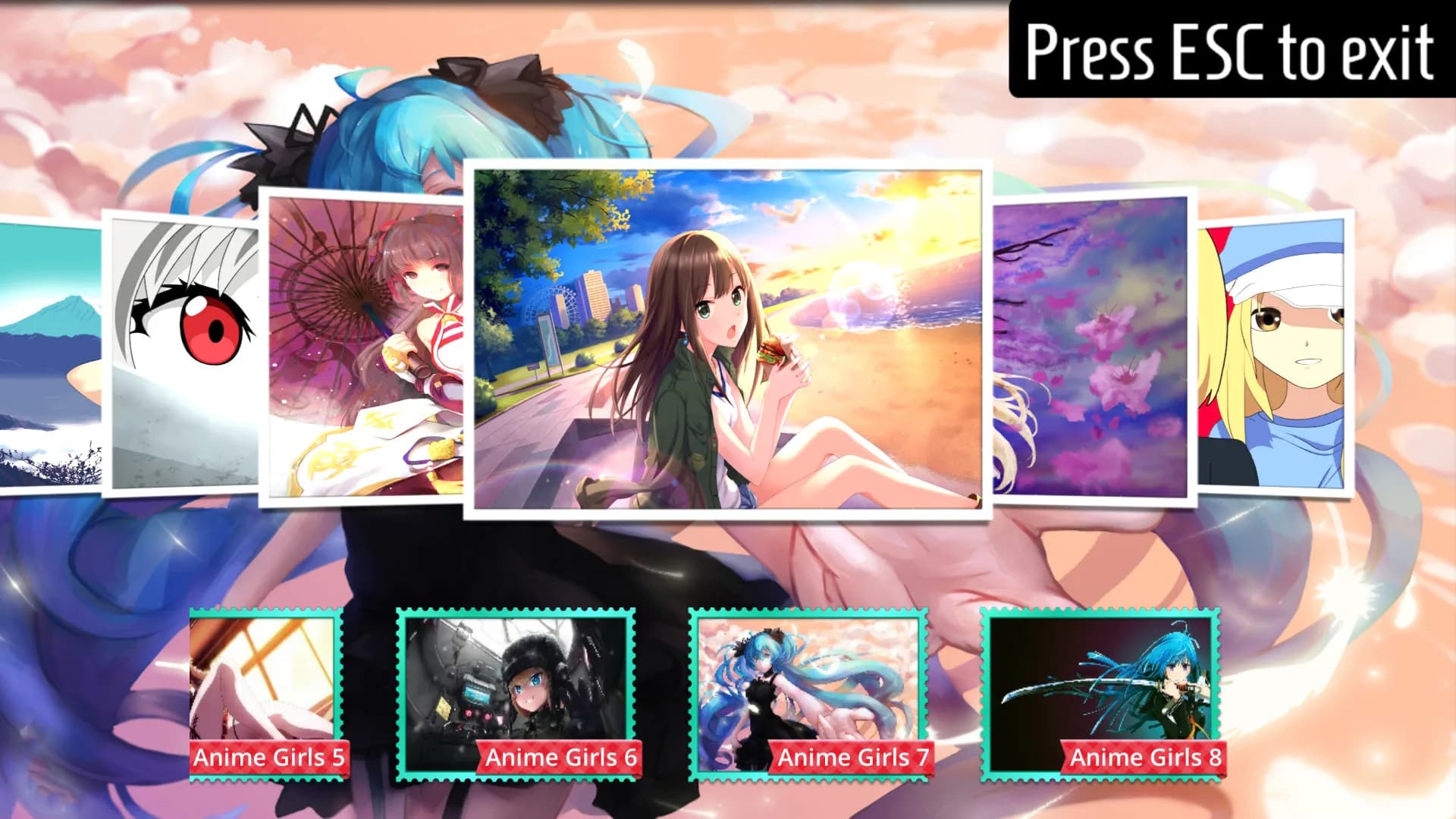 Anime Girls Jigsaw Puzzles görsel 7