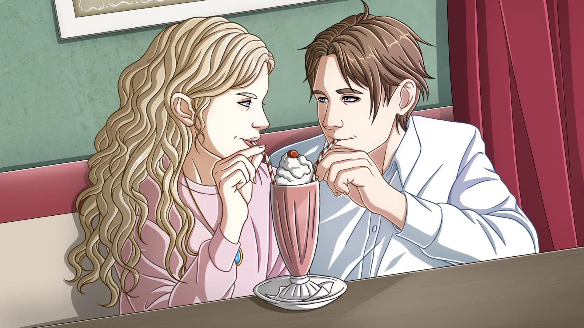 Twice Reborn: a vampire visual novel görsel 10