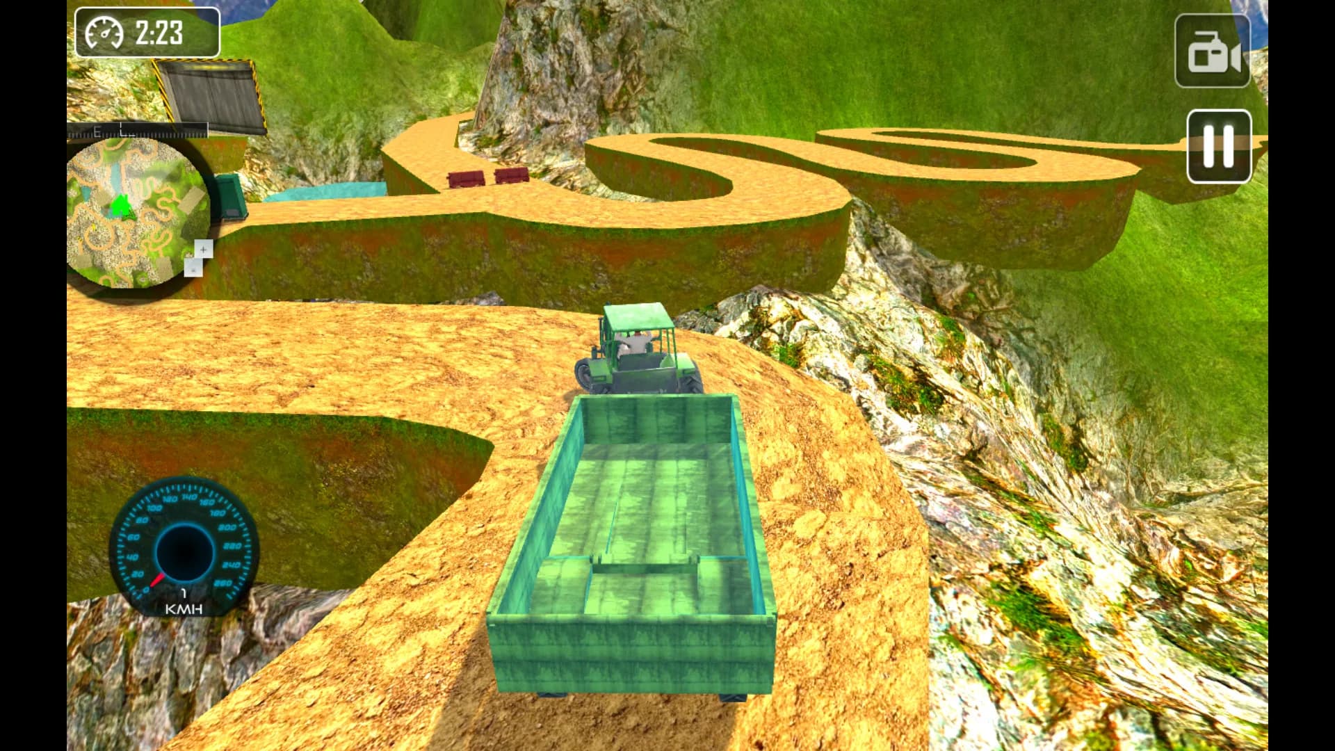 Tractor Cargo Driving Simulator görsel 2