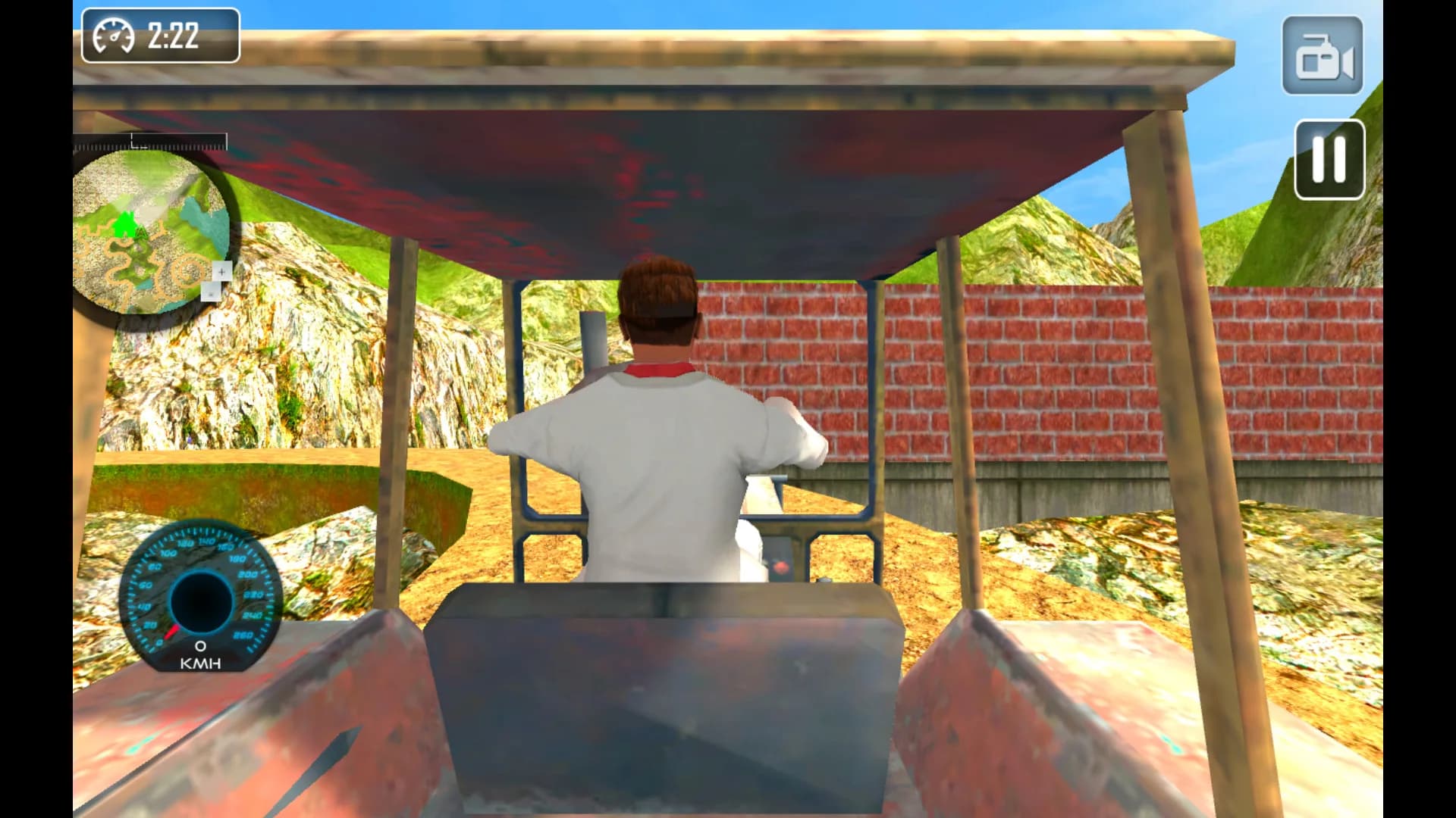 Tractor Cargo Driving Simulator görsel 6