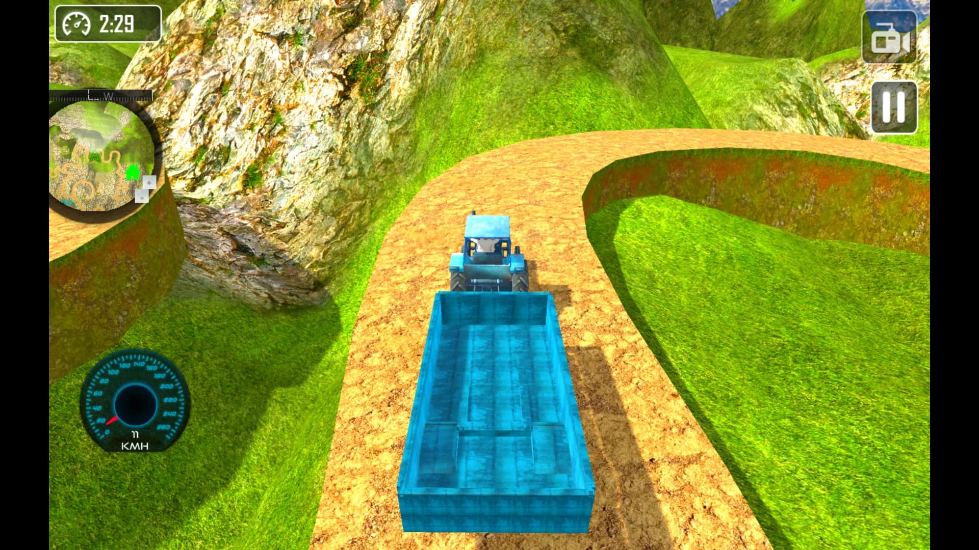 Tractor Cargo Driving Simulator görsel 10