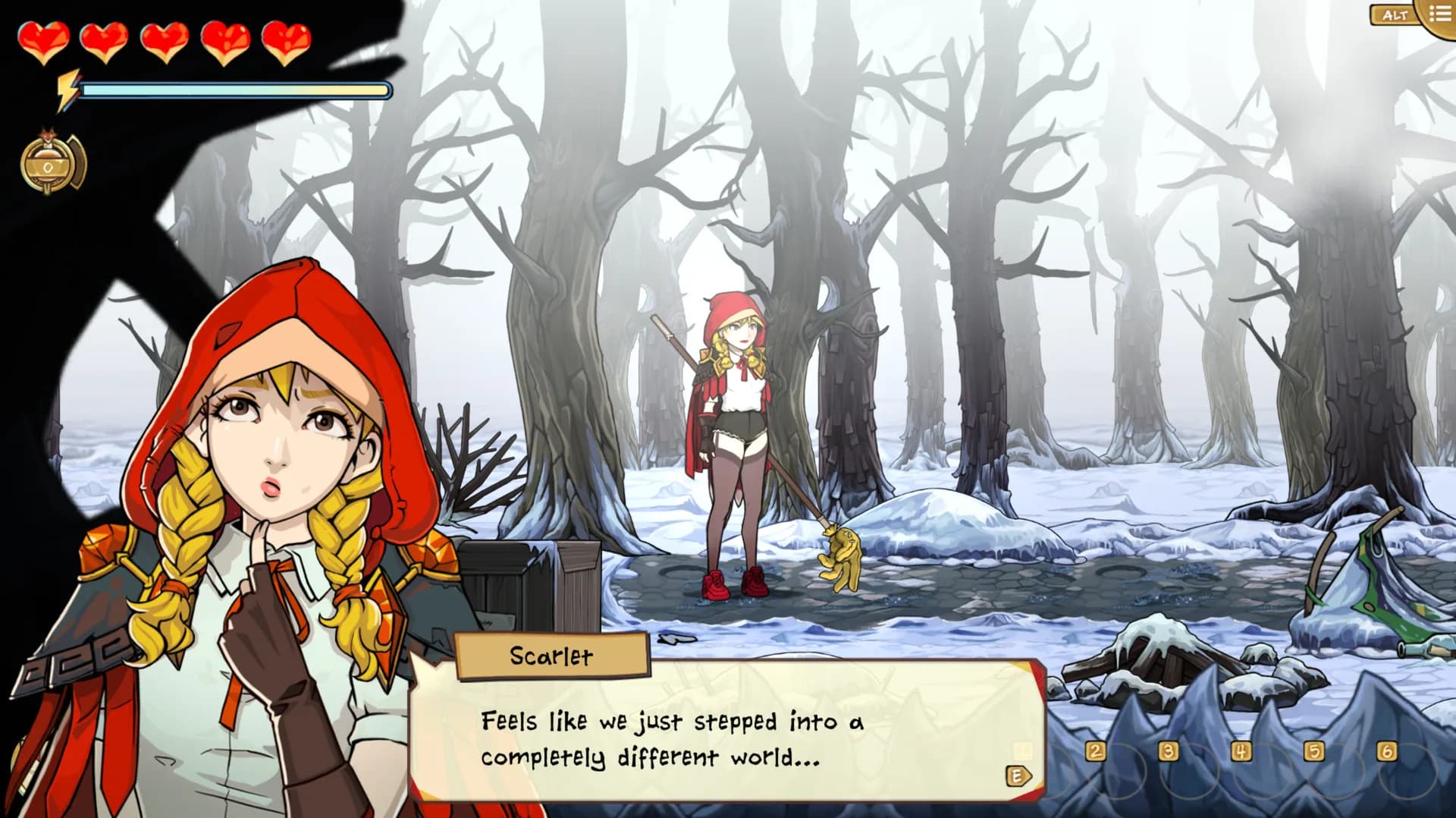 Scarlet Hood and the Wicked Wood görsel 5