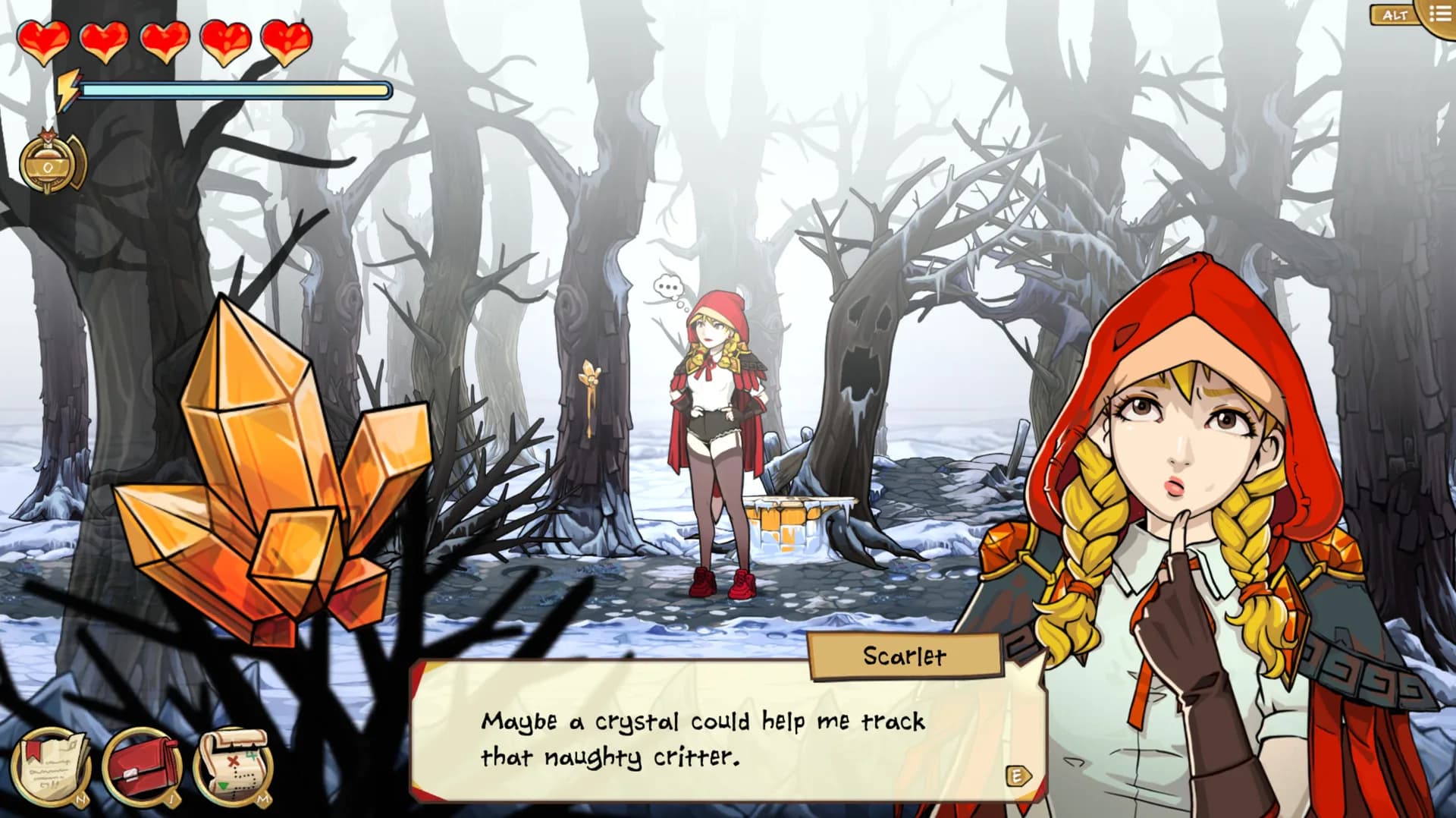 Scarlet Hood and the Wicked Wood görsel 9