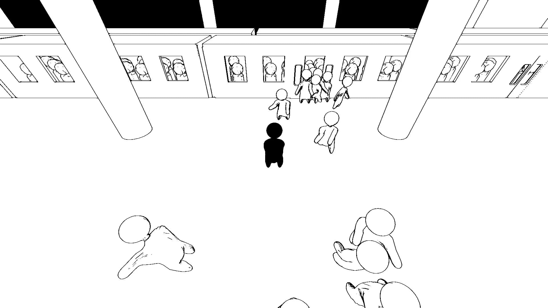 Crowd Simulator görsel 3