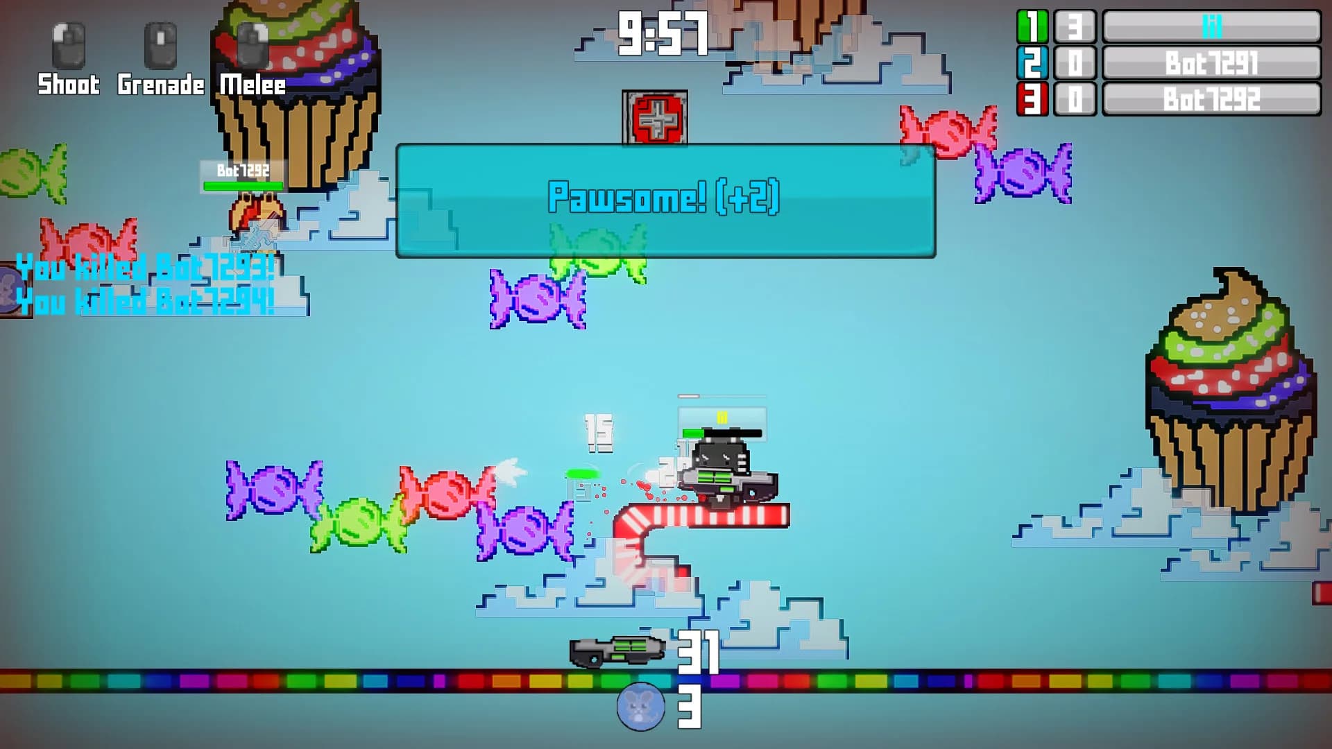 Crazy Critters - Combat Cats görsel 8
