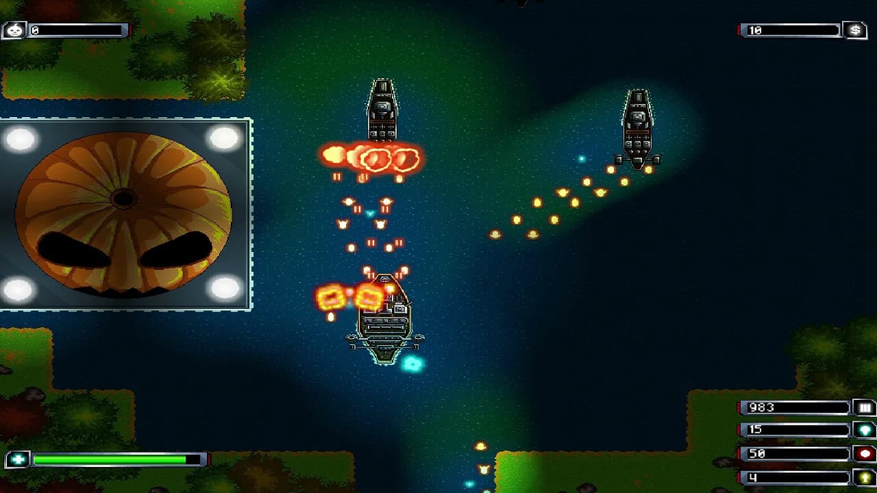 Warships On The Halloween Night görsel 6