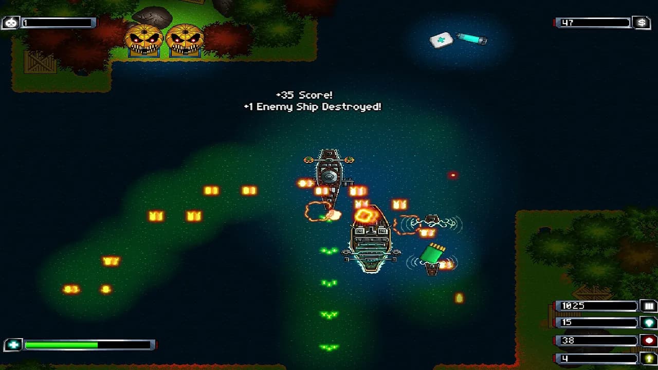 Warships On The Halloween Night görsel 7