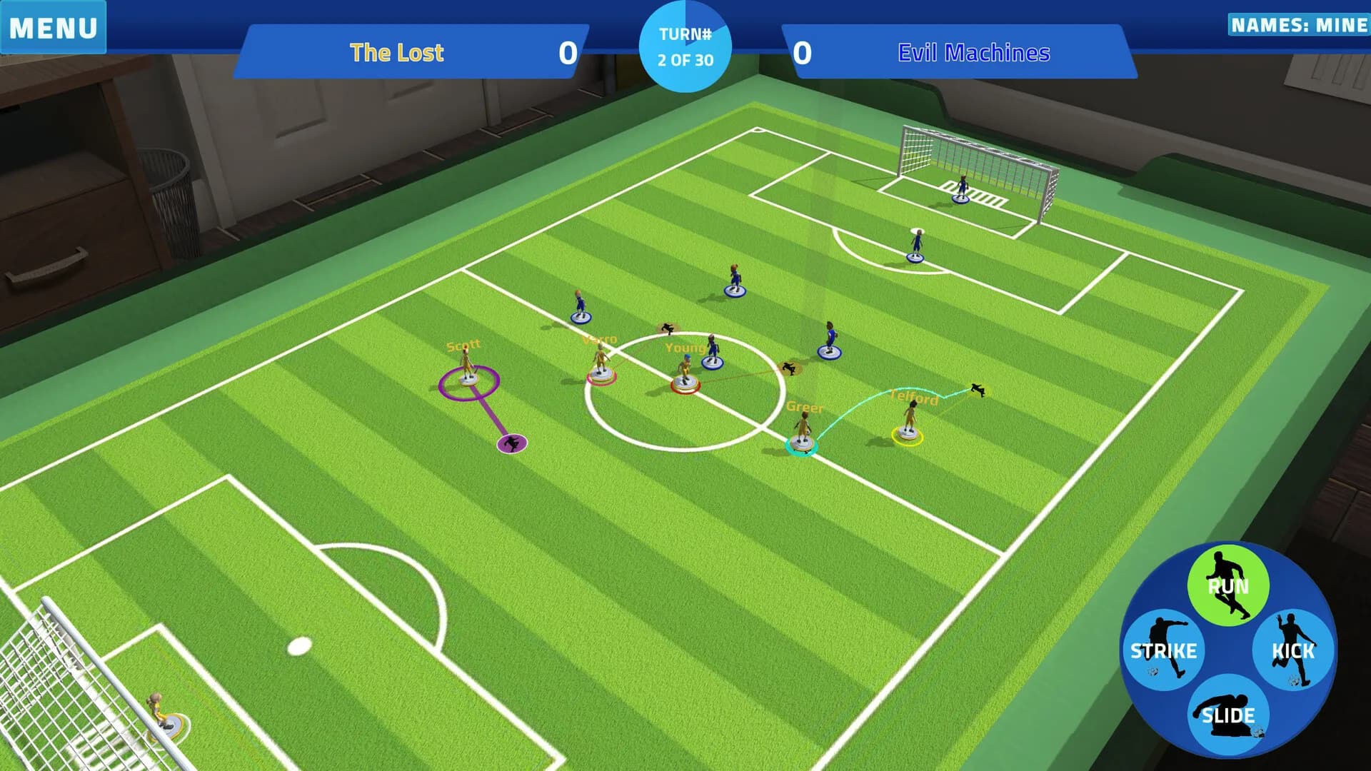 TableTop Soccer: Redux görsel 2