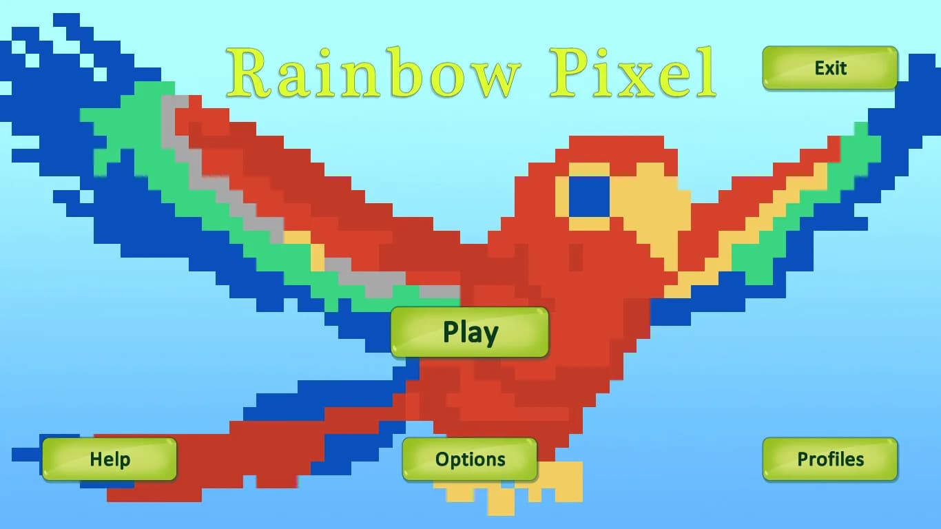 Rainbow Pixel - Color by Number görsel 2