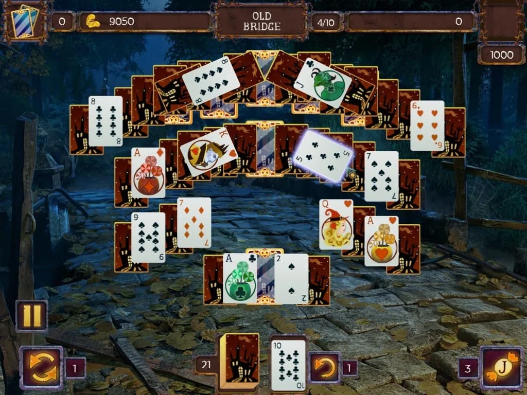 Solitaire Game Halloween görsel 2