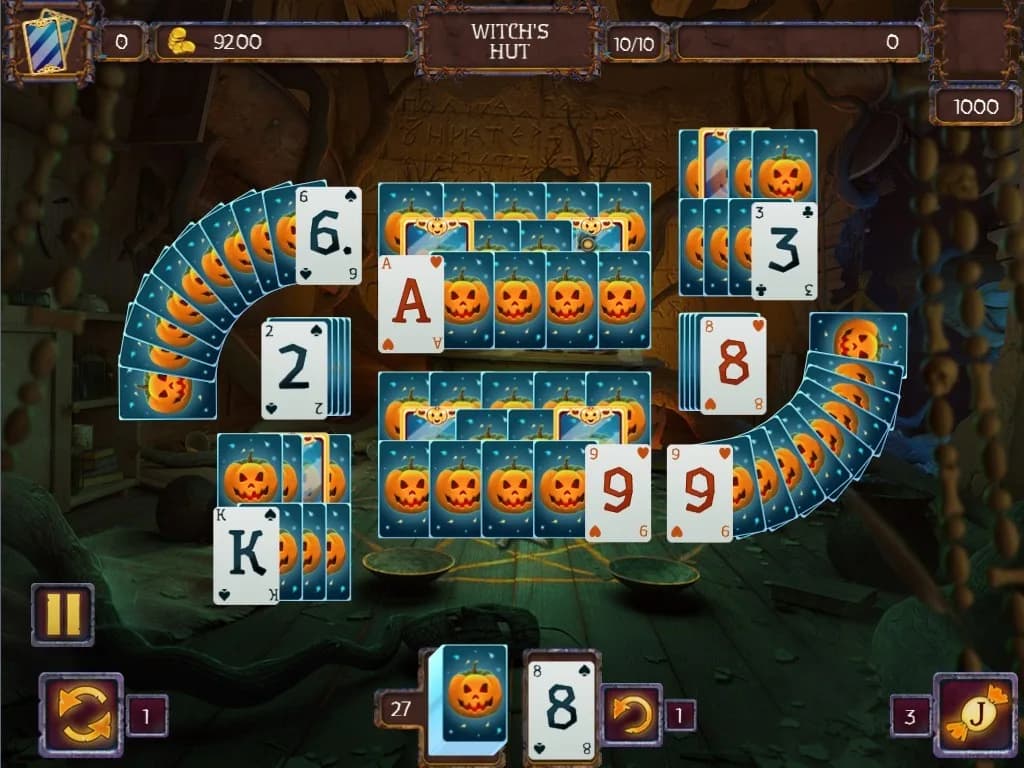 Solitaire Game Halloween görsel 3