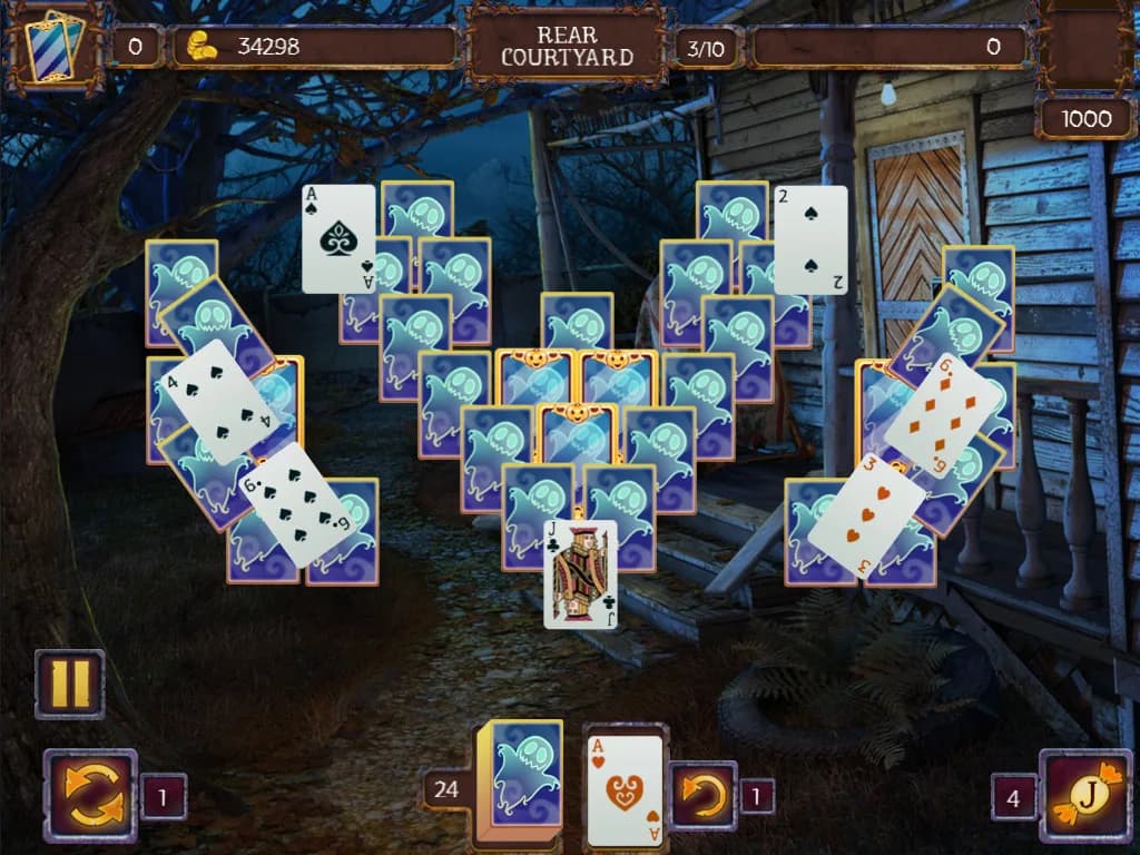 Solitaire Game Halloween görsel 4
