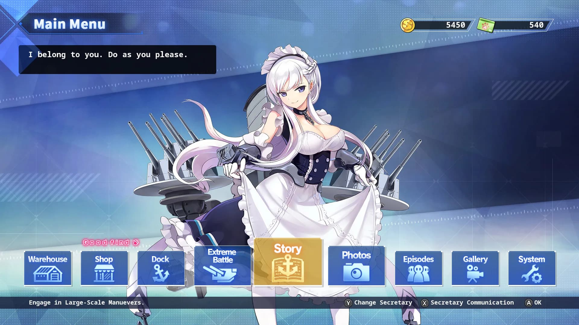 Azur Lane Crosswave görsel 16