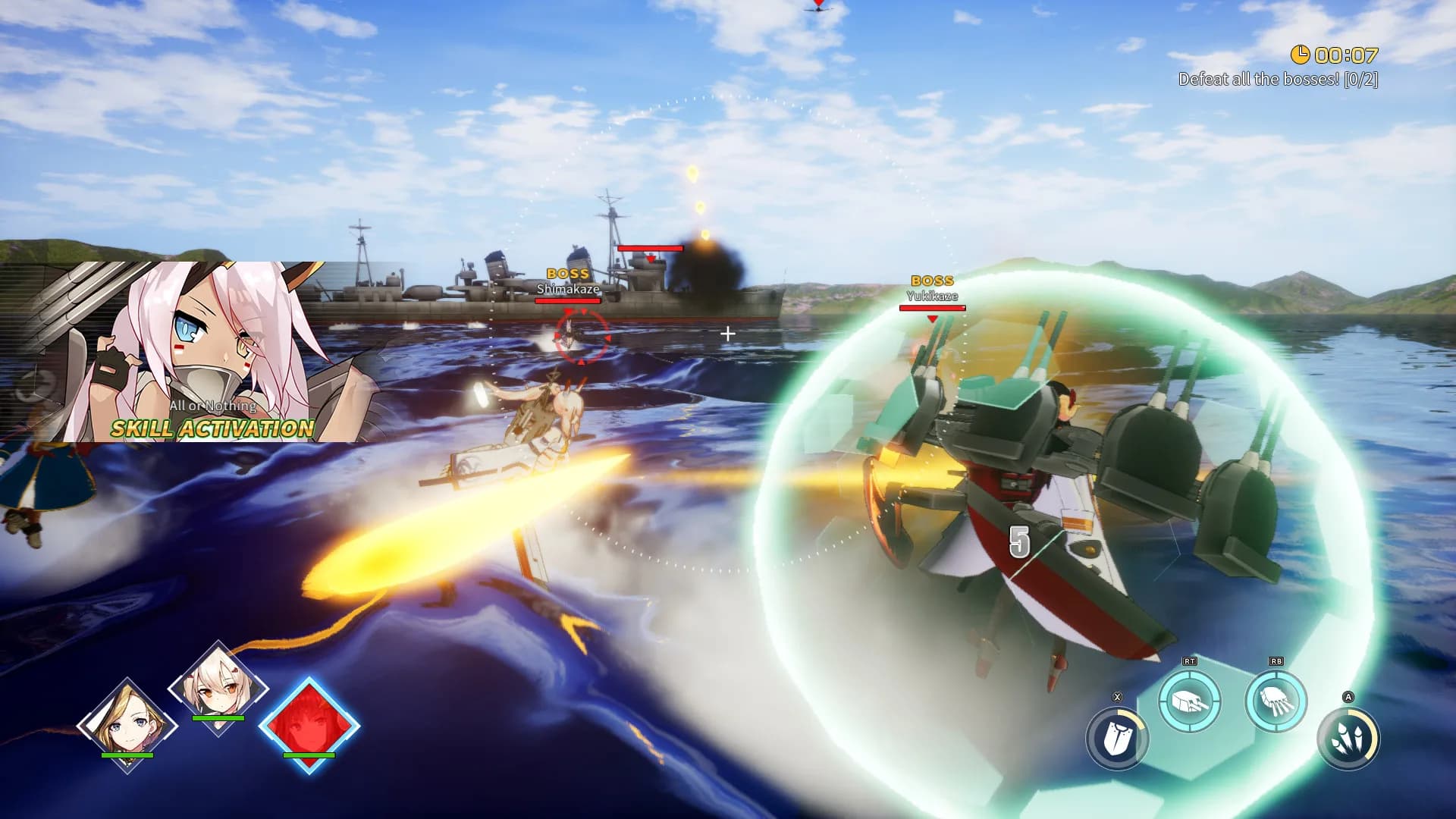 Azur Lane Crosswave görsel 8