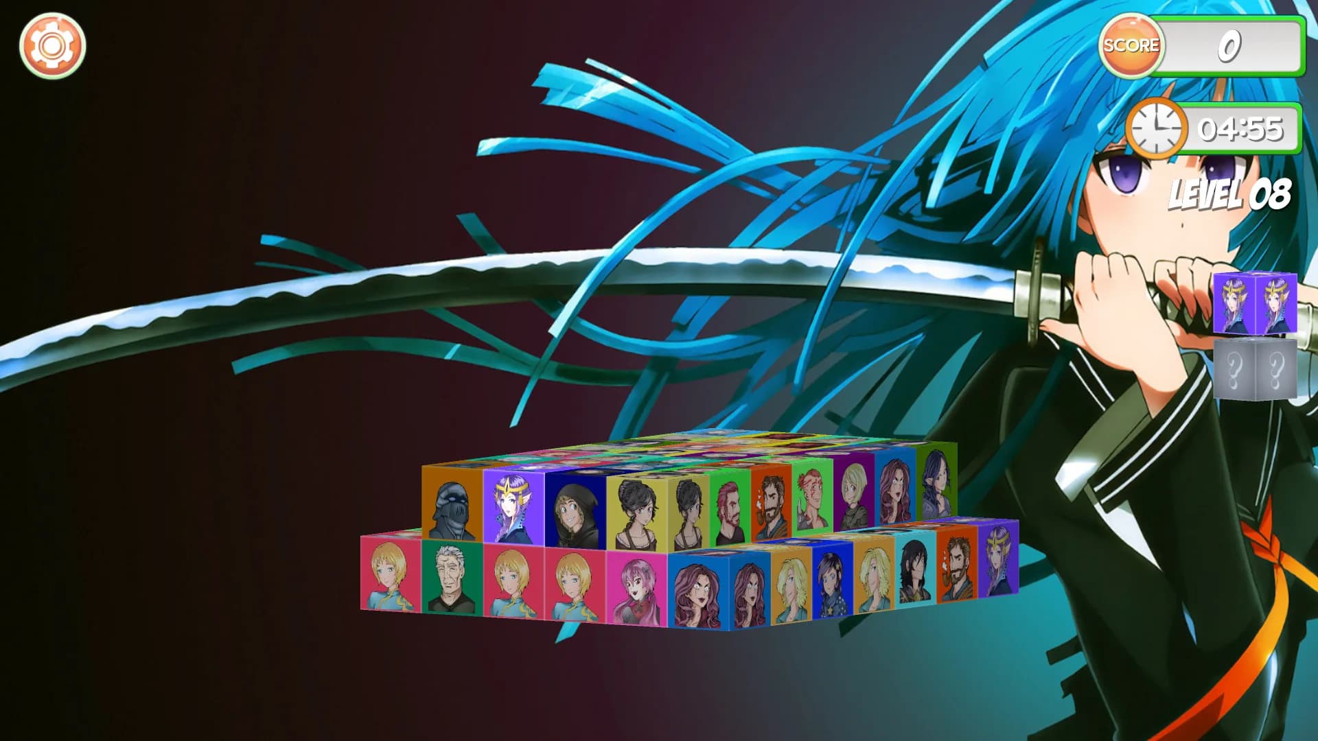 Mahjong Dimensions 3D - Fantasy Anime görsel 3