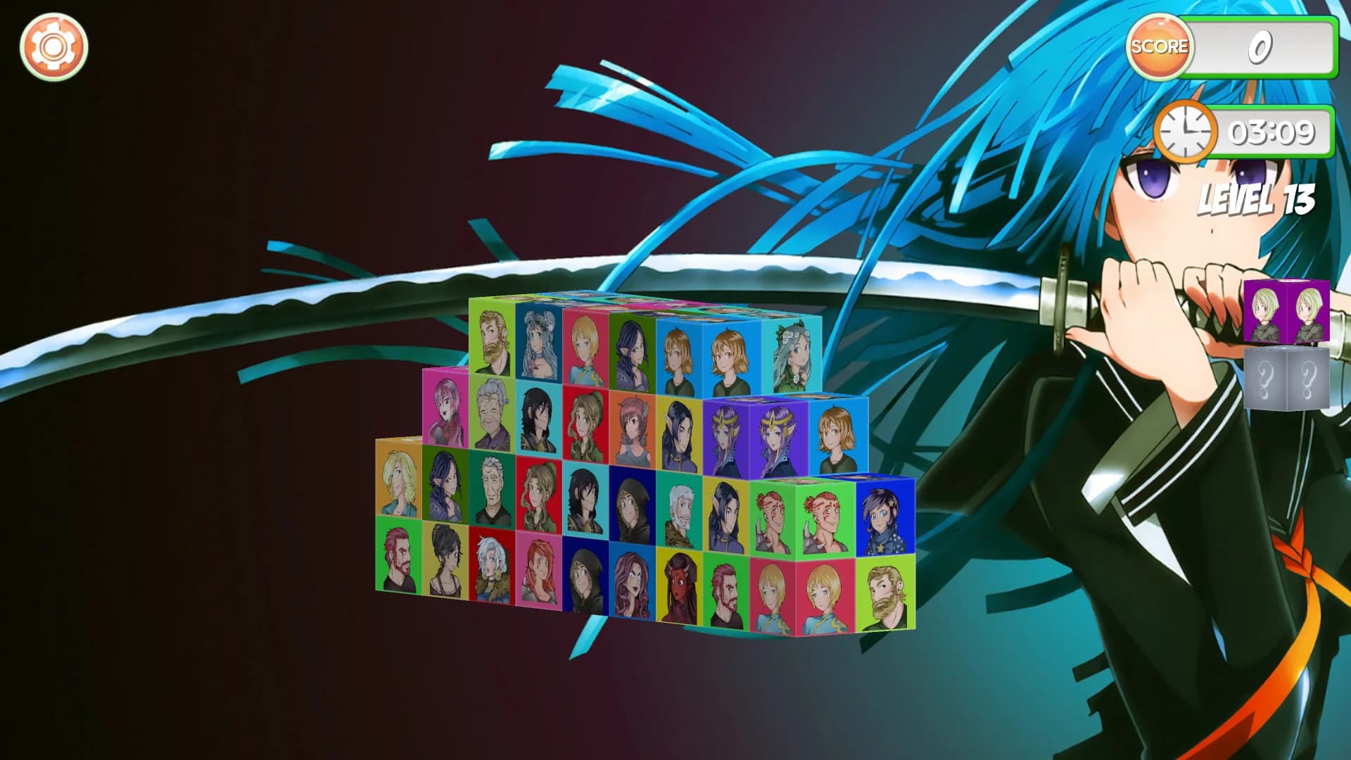 Mahjong Dimensions 3D - Fantasy Anime görsel 4