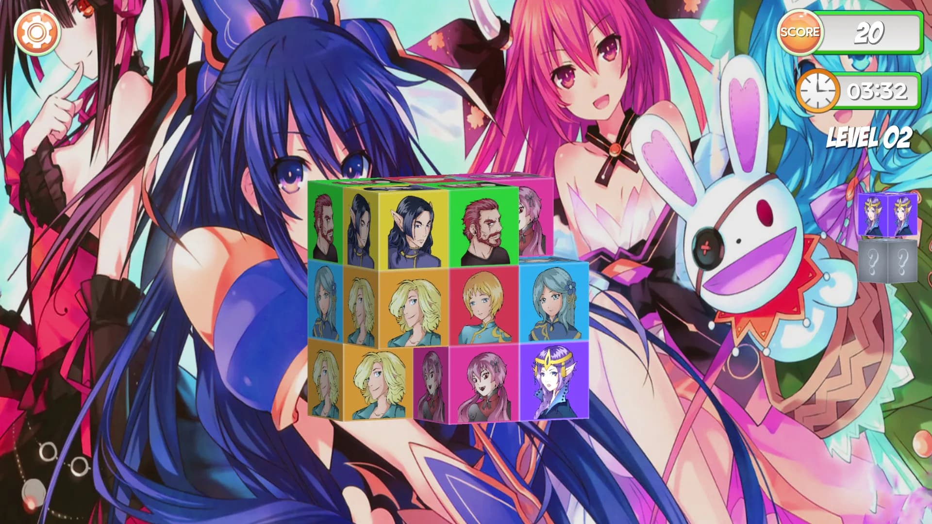 Mahjong Dimensions 3D - Fantasy Anime görsel 6