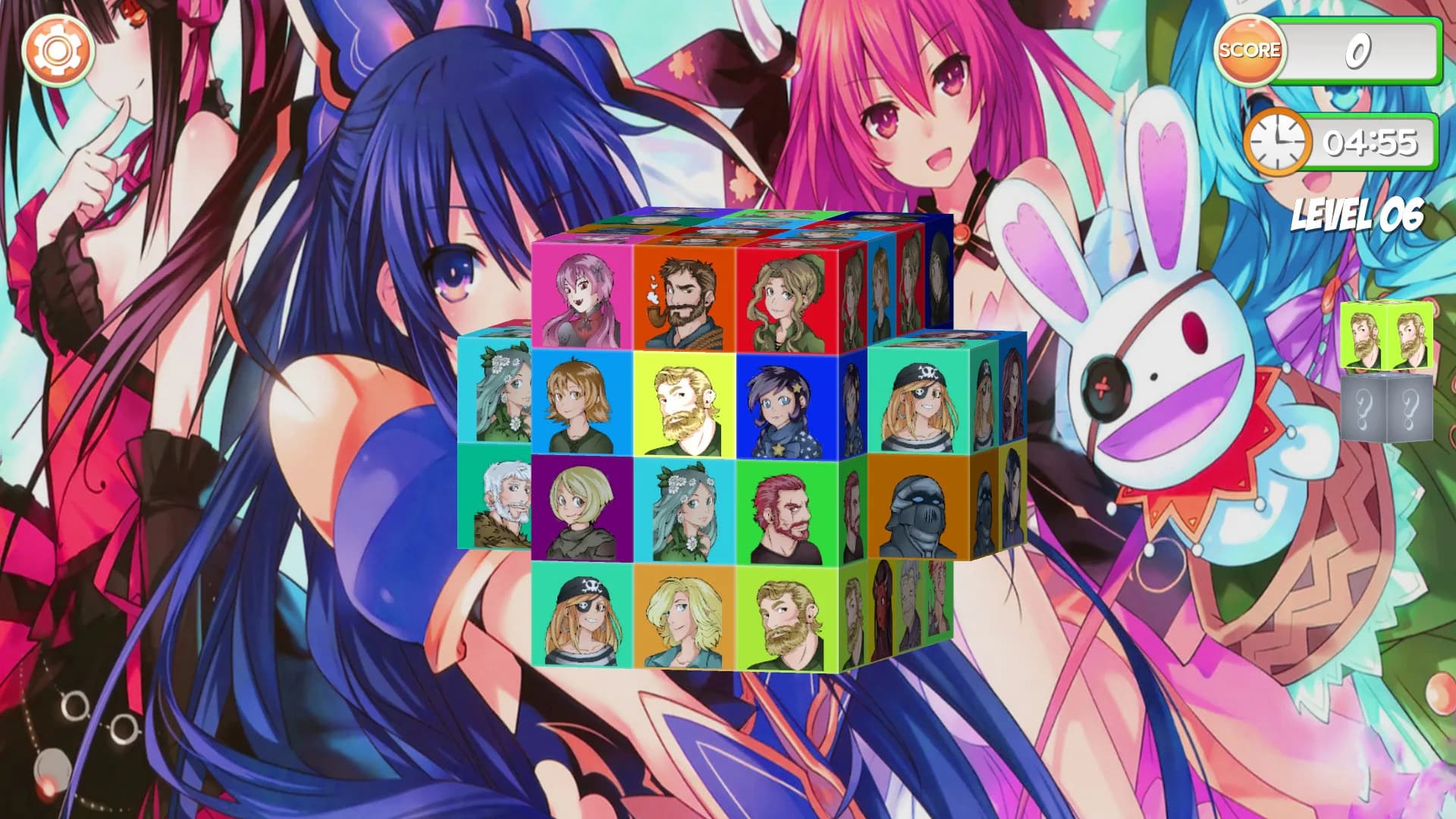 Mahjong Dimensions 3D - Fantasy Anime görsel 8