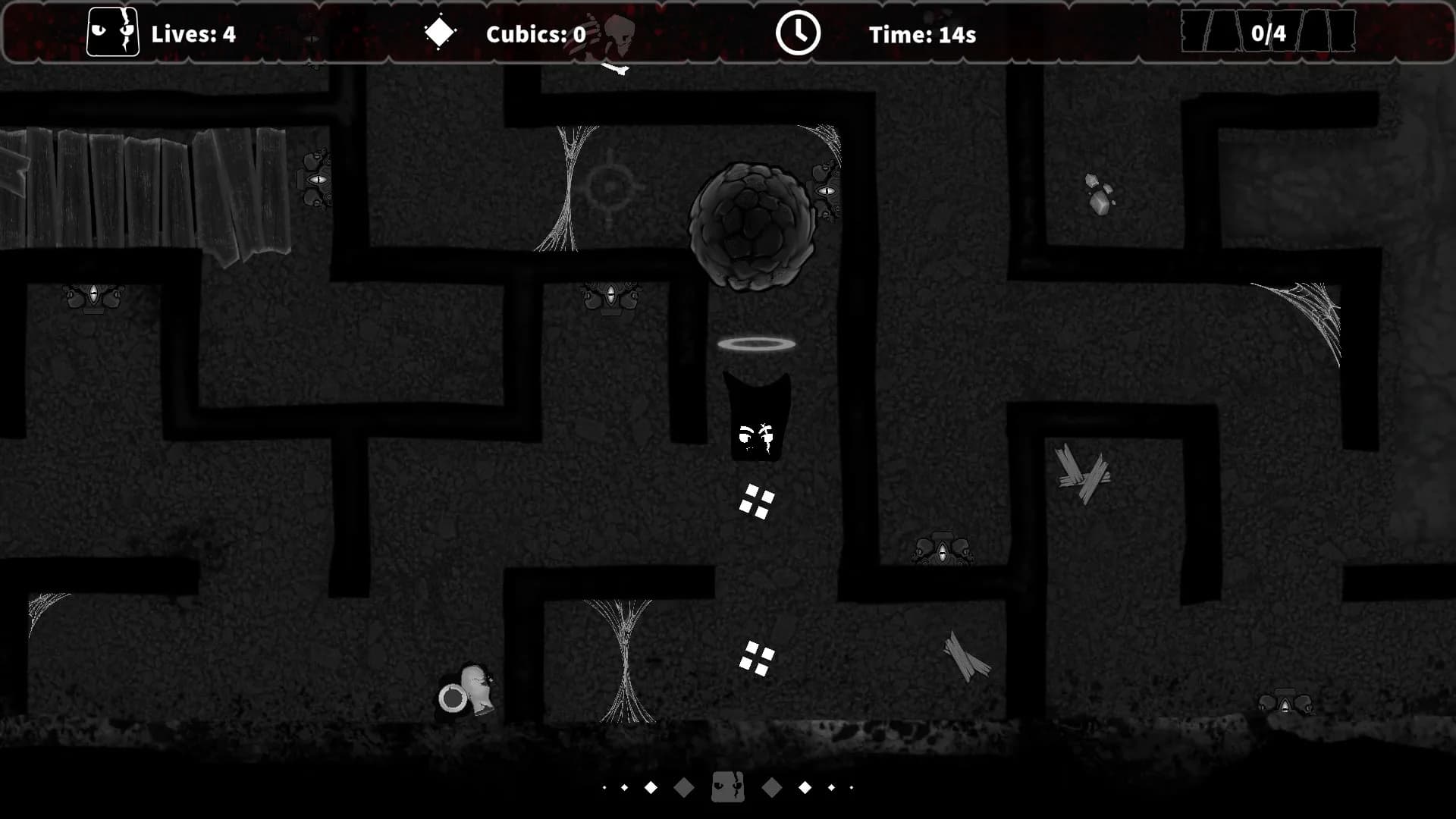 Darkness Maze Cube - Hardcore Puzzle Game görsel 3