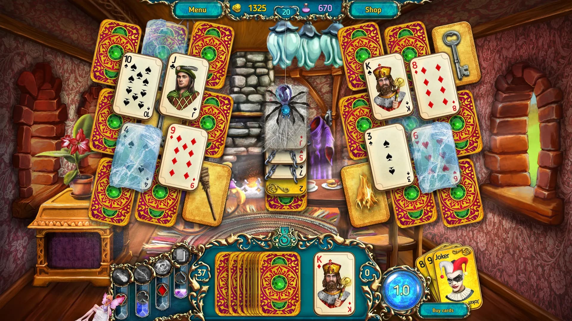 Dreamland Solitaire: Dragon's Fury görsel 2