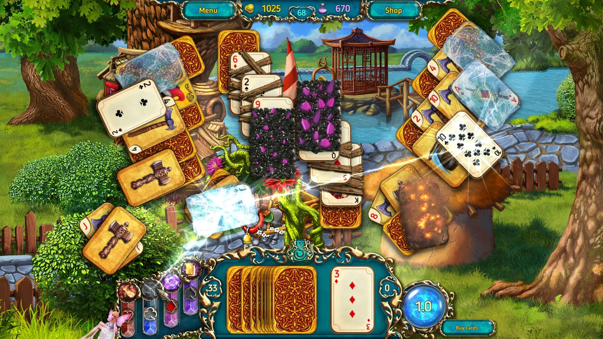 Dreamland Solitaire: Dragon's Fury görsel 4