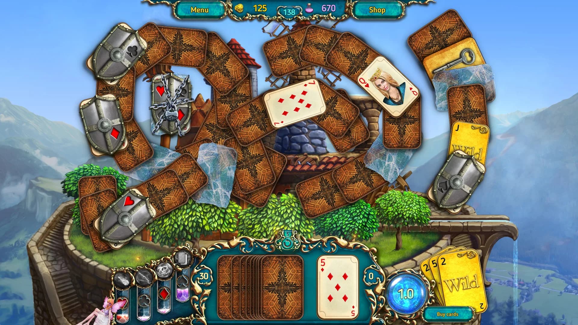Dreamland Solitaire: Dragon's Fury görsel 5