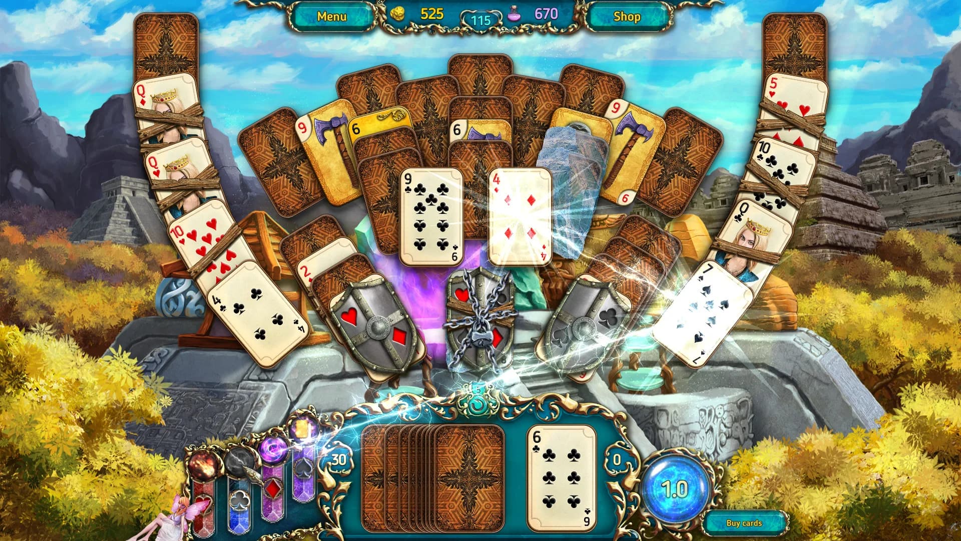 Dreamland Solitaire: Dragon's Fury görsel 8