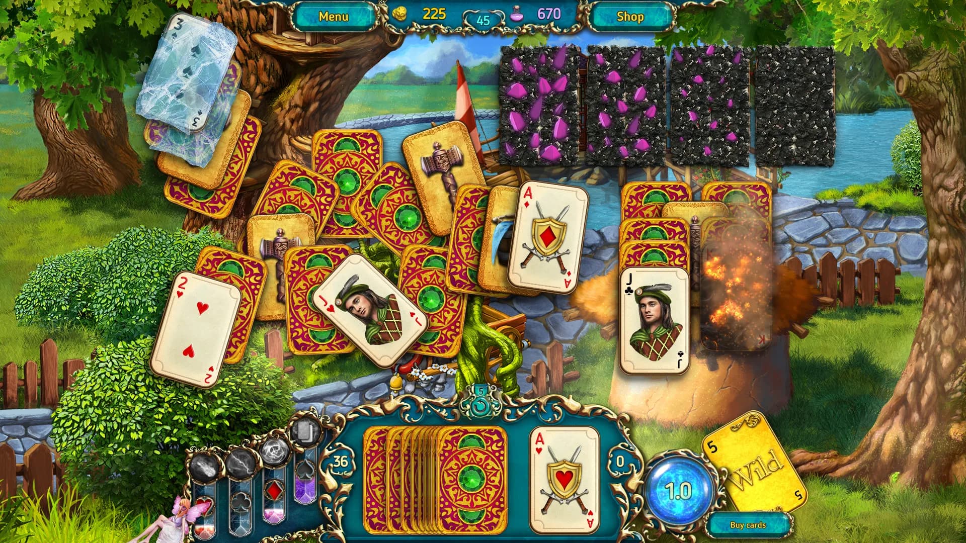 Dreamland Solitaire: Dragon's Fury görsel 9