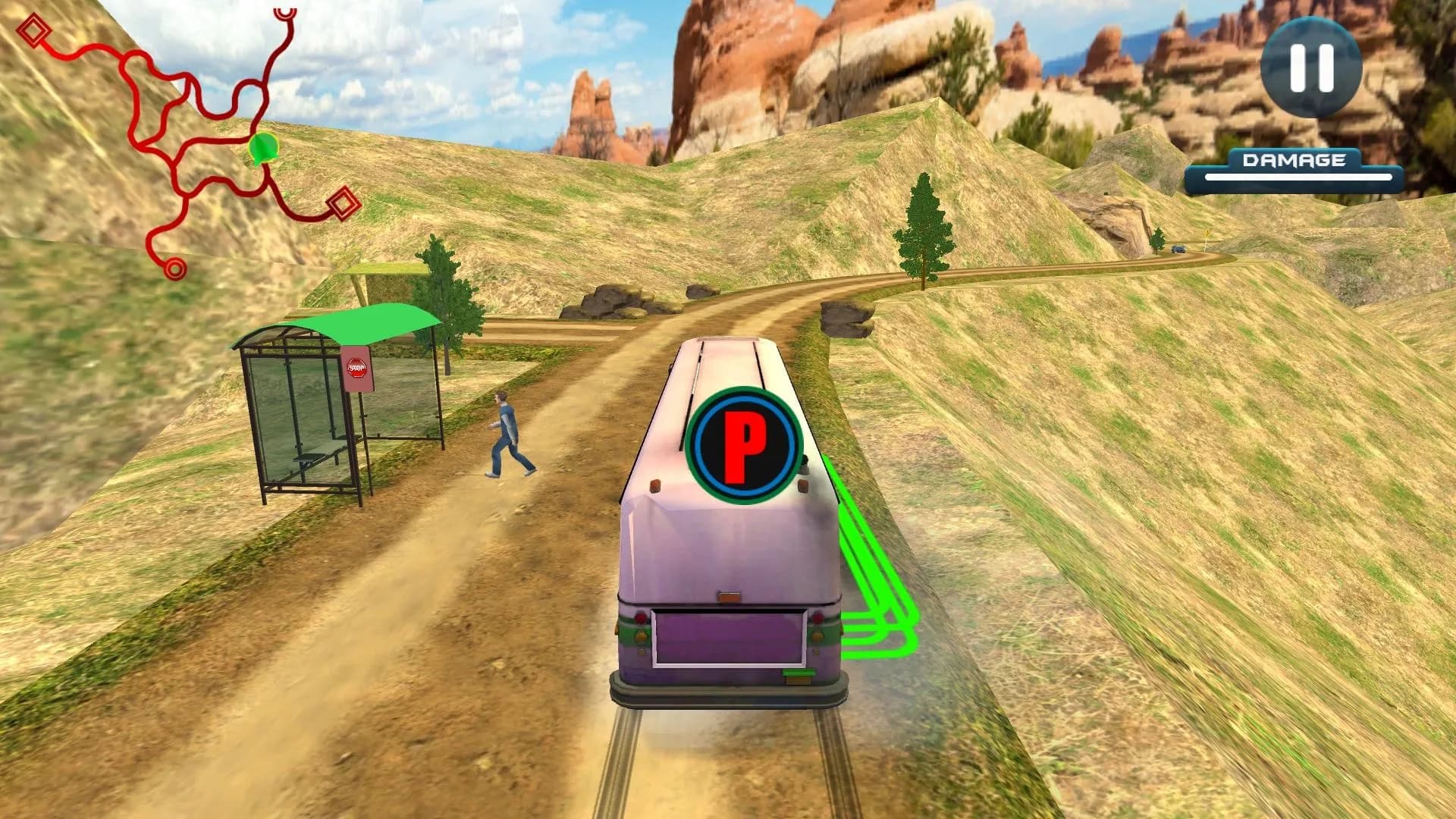 Village Bus Driver Simulator görsel 2