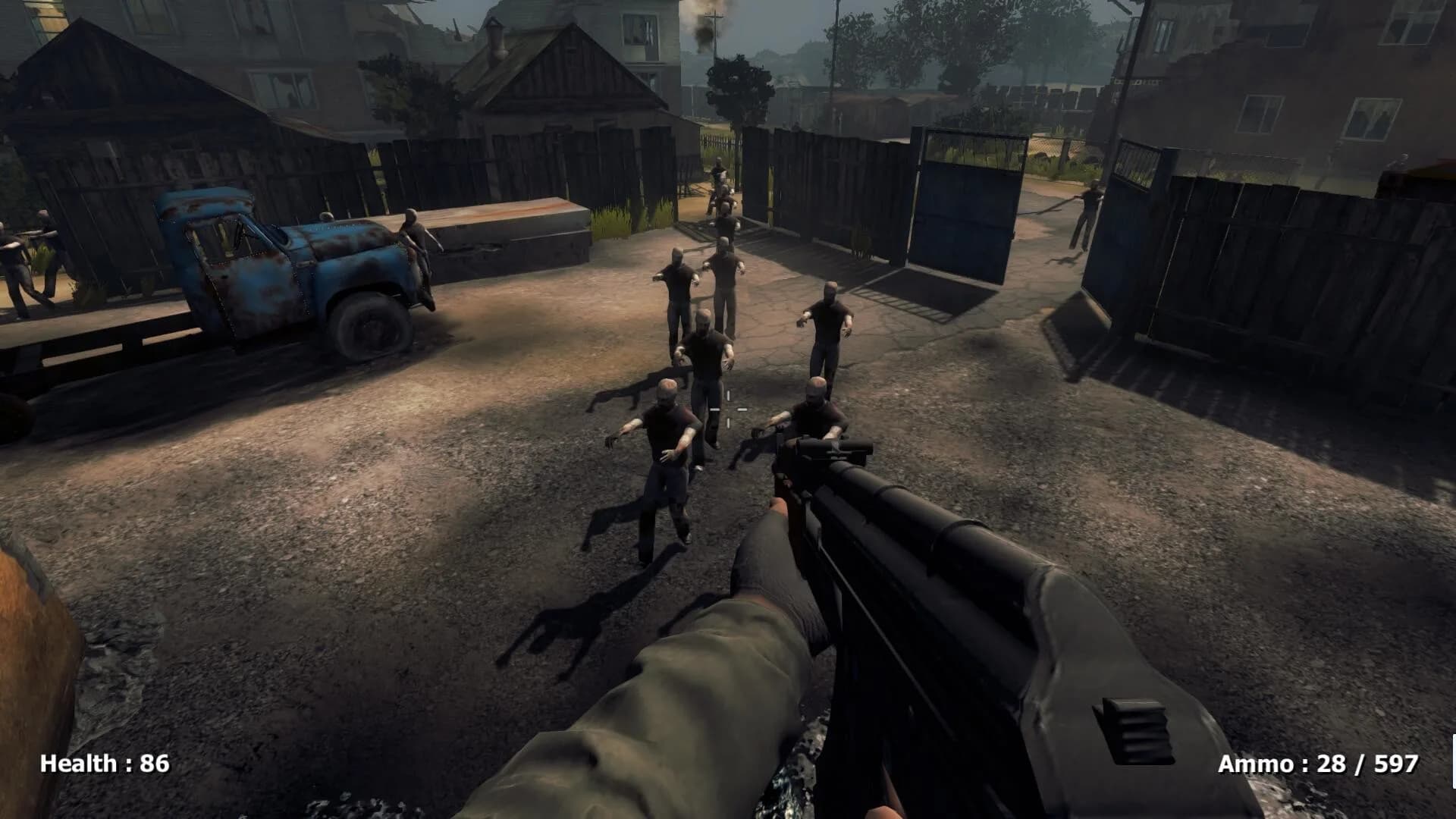 Zombie horde görsel 3
