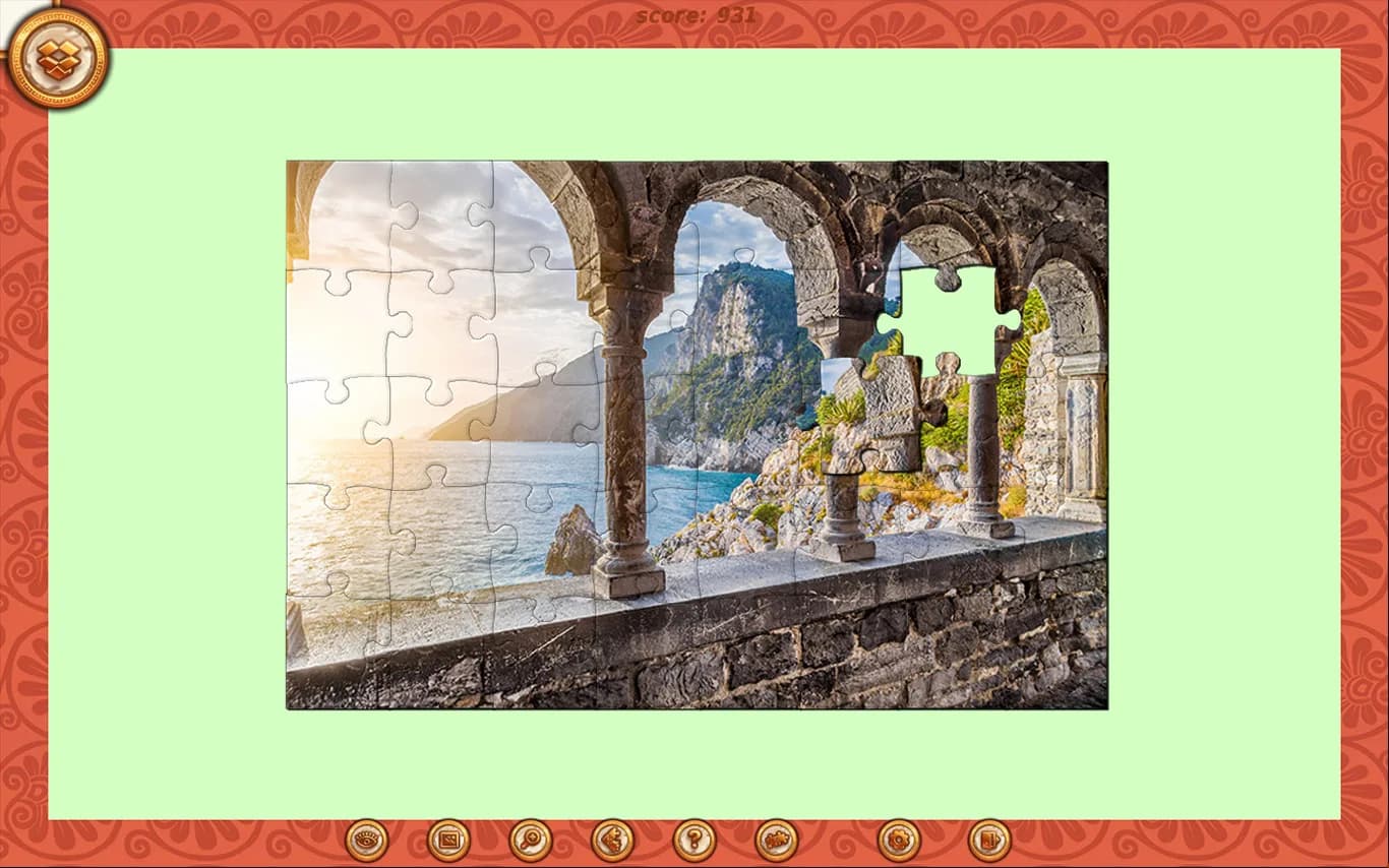 1001 Jigsaw. Myths of ancient Greece (拼图) görsel 3