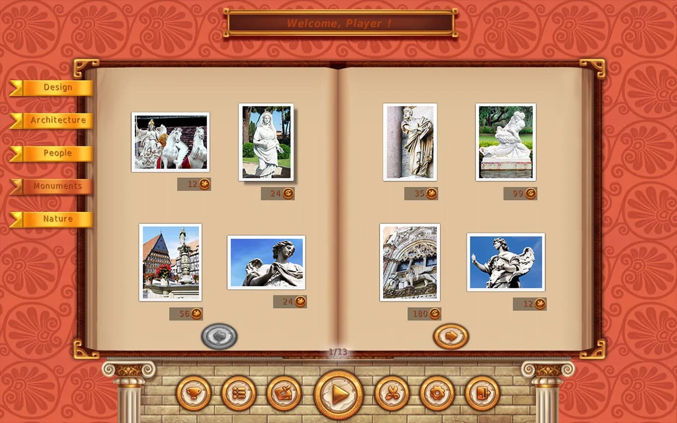 1001 Jigsaw. Myths of ancient Greece (拼图) görsel 6