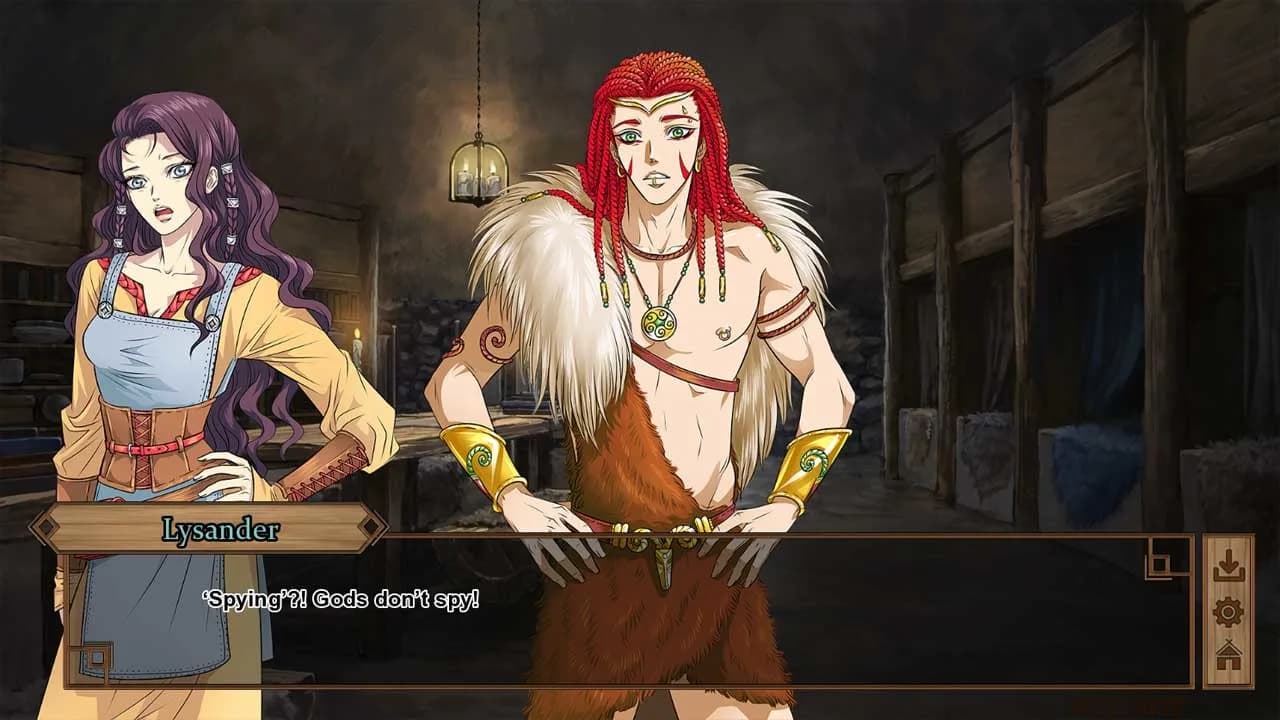 Gods of Love: An Otome Visual Novel görsel 11