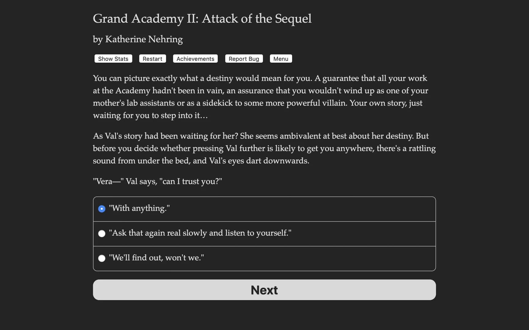 Grand Academy II: Attack of the Sequel görsel 3