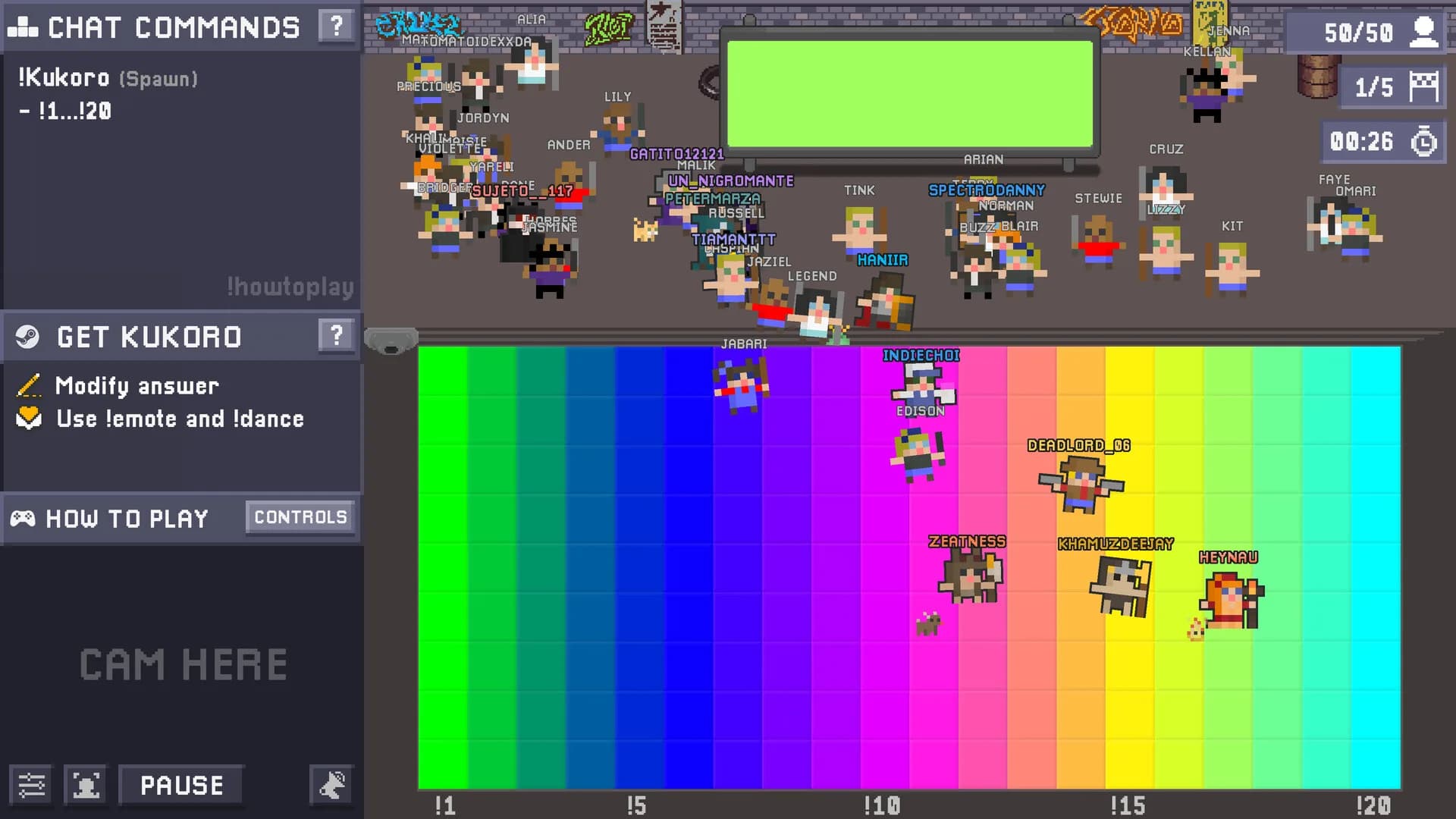 Kukoro: Stream chat games görsel 10