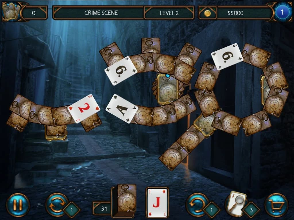 Detective Solitaire Inspector Magic görsel 2