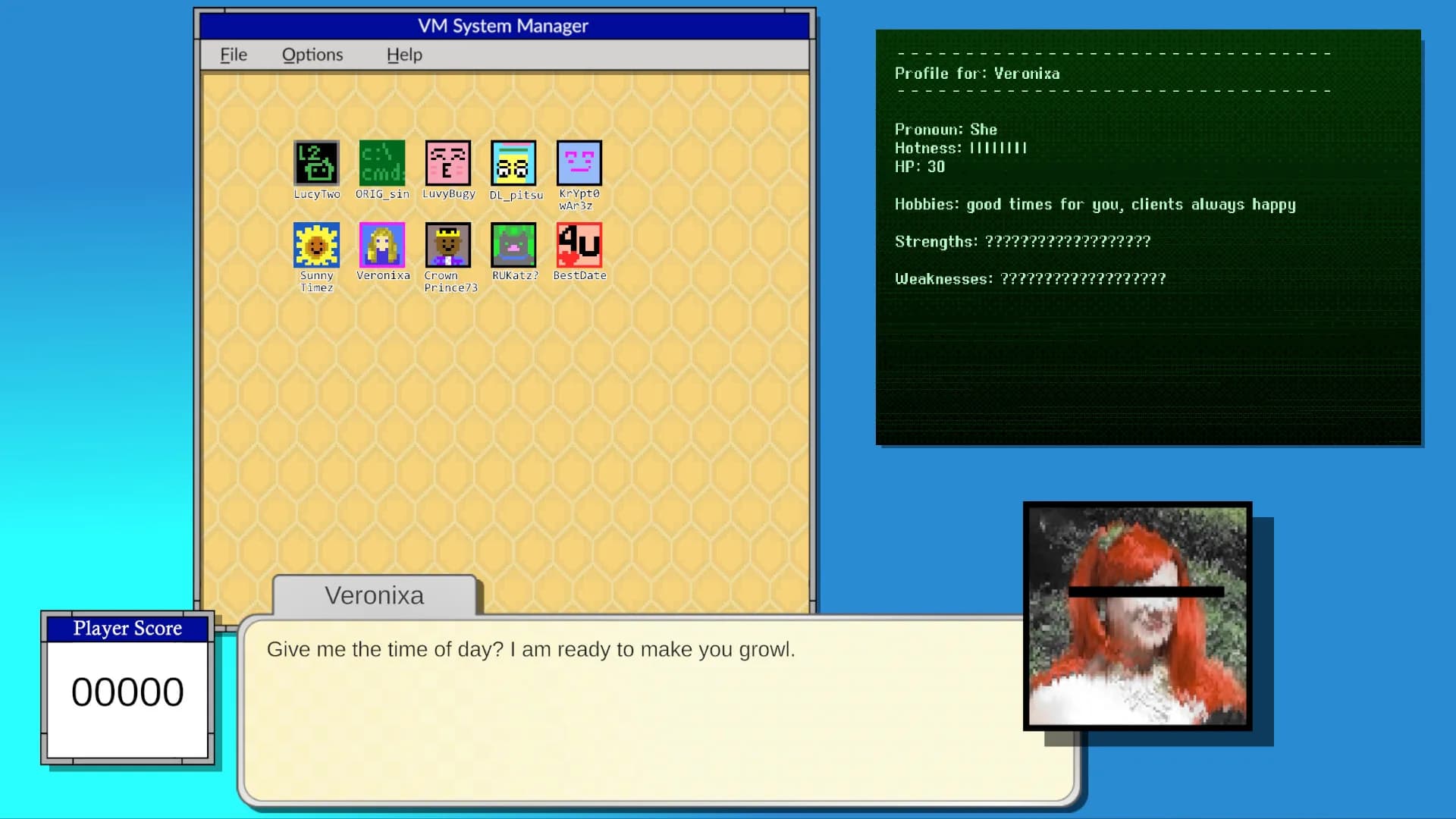 Ransomware Dating Sim görsel 2