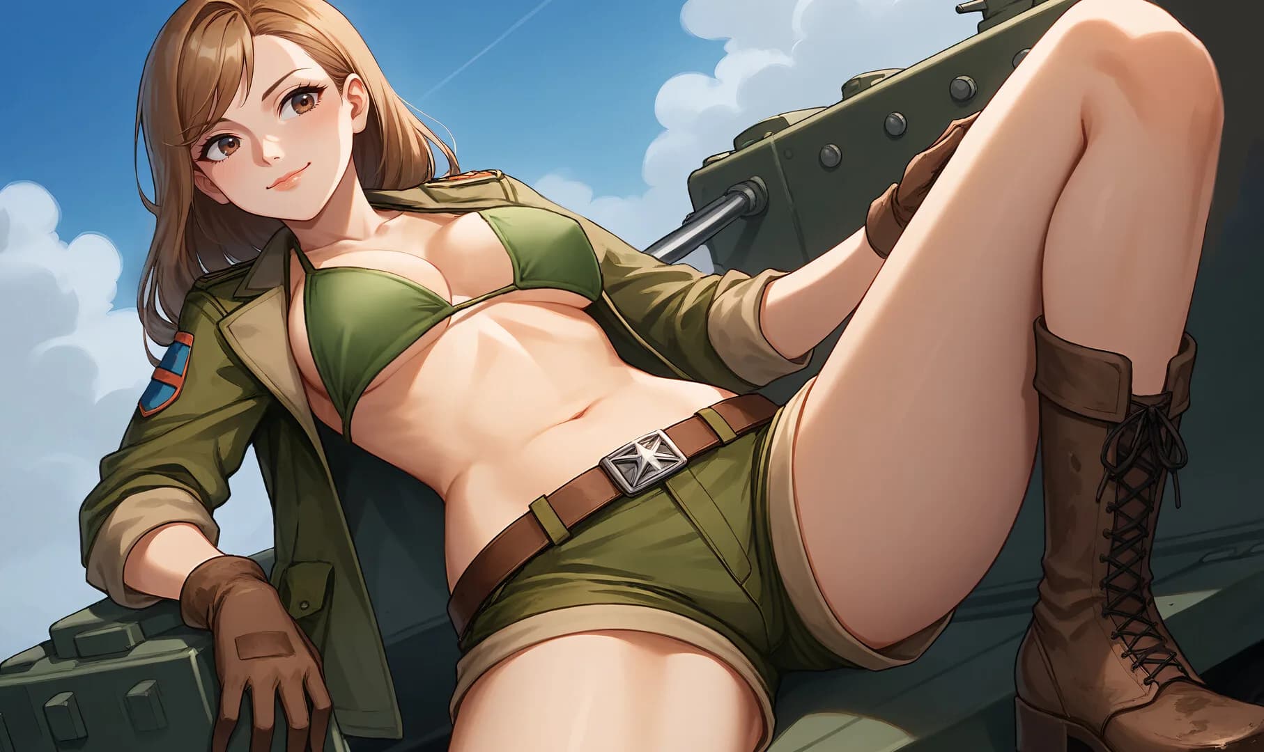 My Waifu Is A Tank Girl! 💕 görsel 6