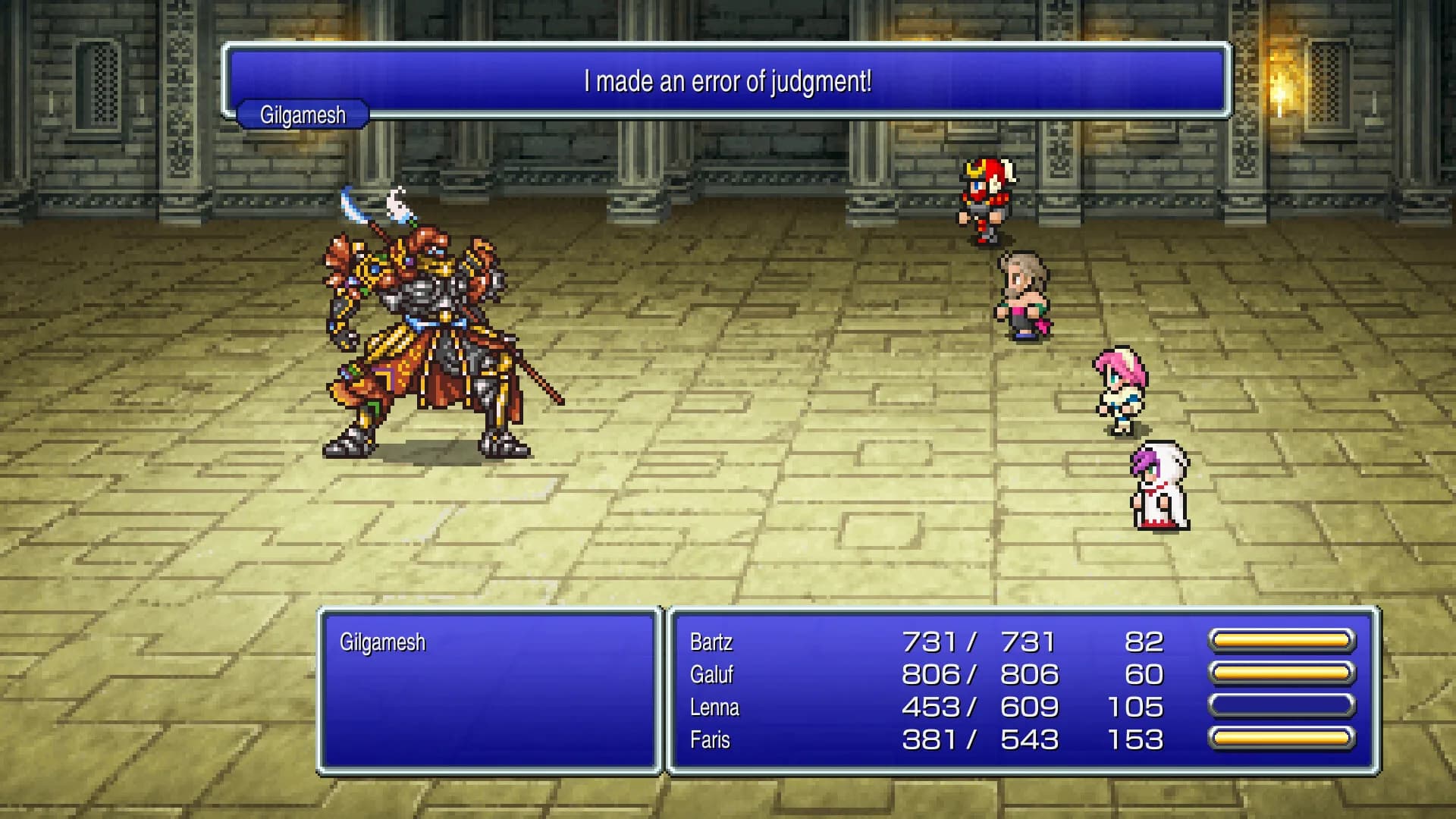 FINAL FANTASY V görsel 4