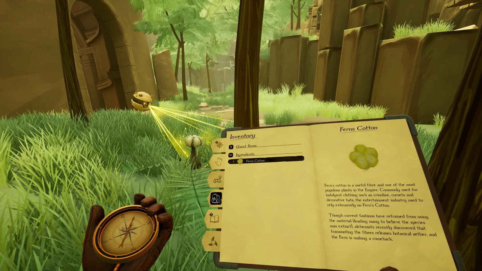 The Wilds of Dacrima: Field Notes from a Poorly Supervised Alchemist and his Unruly Clockwork Companion görsel 4